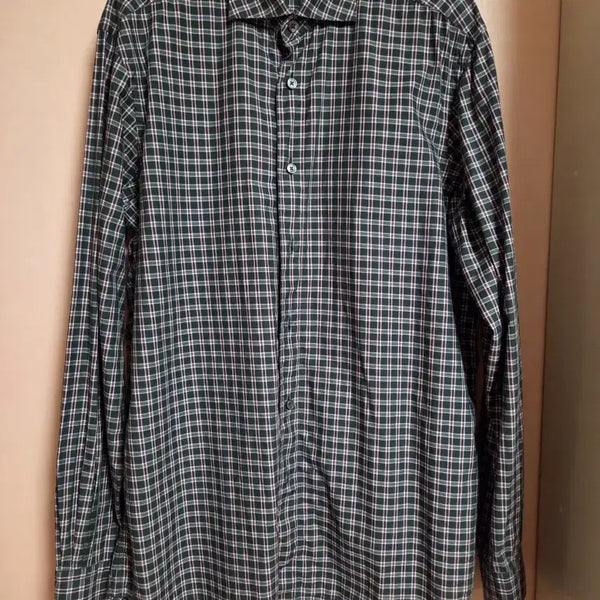 [BUNJANG] Ermenegildo Zegna Check Pattern Shirt / 에르메네질도 제냐 체크셔츠