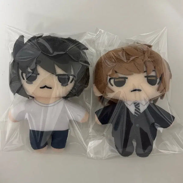 [BUNJANG] Death Note L & Light Original Exhibition Plush Set / 데스노트 엘 라이토 원화전 누이 인형
