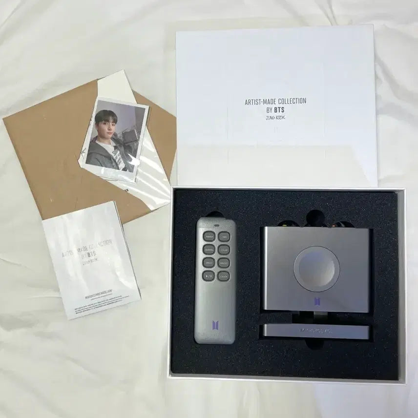 [BUNJANG] BTS Jungkook Mikrokosmos Aurora Mood Lamp Speaker / 정국 무드등 소우주 mikrokosmos 방탄 포카 오로라 무드 램프 스피커 jk