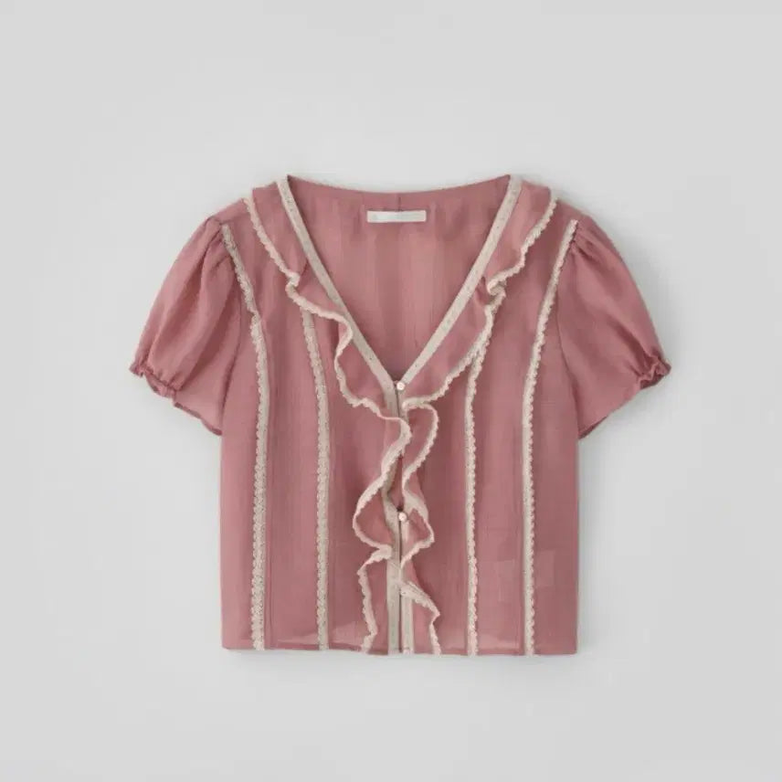 [BUNJANG] Thanat Eve Ruffle Blouse / 타낫 이브 러플 블라우스