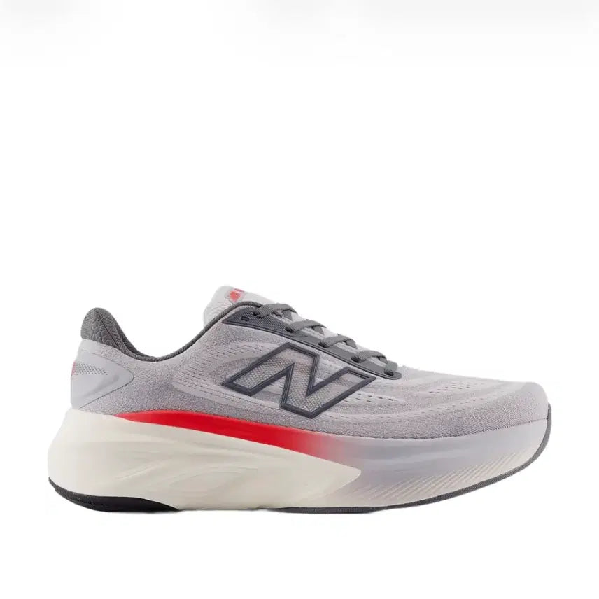 [BUNJANG] New Balance Fresh Foam More v6 Grey Matter True Red Castle Rock Men's Running Shoes / 뉴발란스 프레쉬 폼 모어 v6 그레이 매터 트루 레드 캐슬락