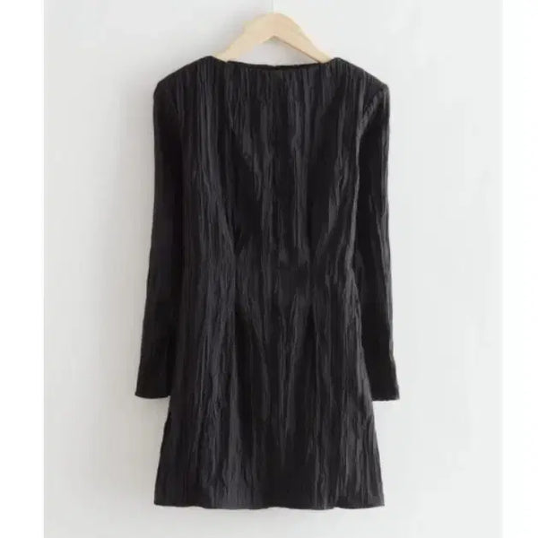 [BUNJANG] And Other Stories Black Pleated Mini Dress Size EUR 38 / 앤아더스토리즈 블랙 미니 원피스 eur 38사이즈 새상품