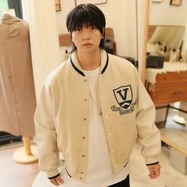 [BUNJANG] VAN JAC 90s Varsity Jacket / 반 자켓 90s 바시티 자켓  VAN JAC