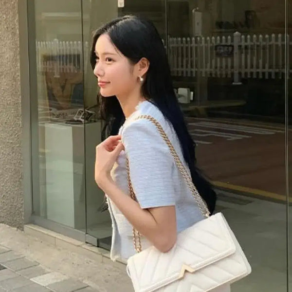 [BUNJANG] Veluent Edero Quilting Shoulder Bag / 벨류엣) 에데로 퀄팅 숄더백, 여성가방 크로스백