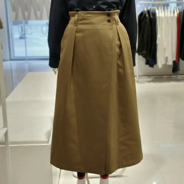 [BUNJANG] Studio Tomboy Button Point Skirt Free Size / 스튜디오 톰보이 버튼포인트 스커트 프리사이즈