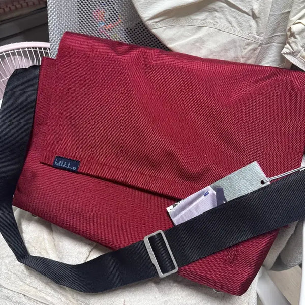 [BUNJANG] Hello Lily Messenger Bag Red / 헬로릴리 메신저백 레드