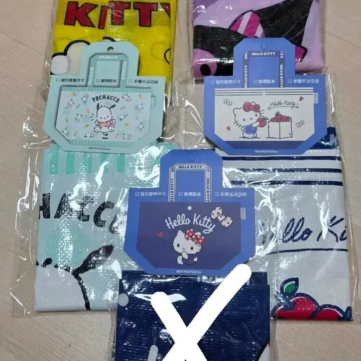 [BUNJANG] Kitty Pochaco Tartan Bag / 키티 포차 쿠로 타포린 가방 새상품 (개당단가)