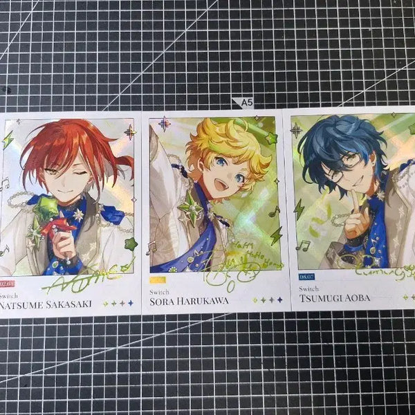 [BUNJANG] Ensemble Stars! Popup Polaroid Switch Natsume Sora Tsugumi Bundle Set / 일괄) 앙스타 앙상블스타즈 팝업 폴라로이드 스위치 나츠메 소라 츠무기