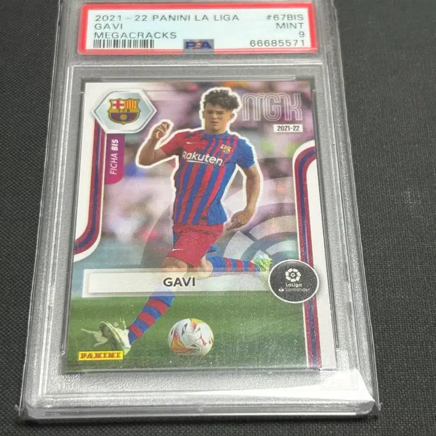 [BUNJANG] 2021-22 Panini La Liga Gavi Megacrack PSA 9 Graded Card / 2021-22 파니니 바르셀로나 가비 메가크랙 psa9