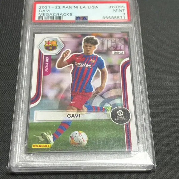 [BUNJANG] 2021-22 Panini La Liga Gavi Megacrack PSA 9 Graded Card / 2021-22 파니니 바르셀로나 가비 메가크랙 psa9