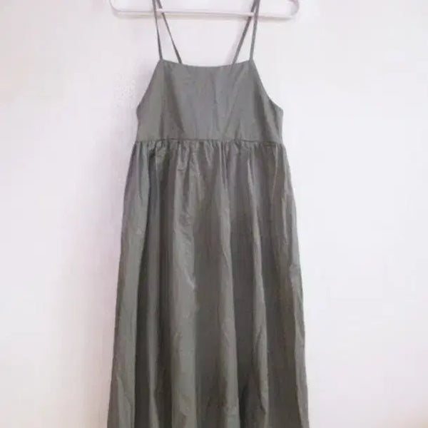 [BUNJANG] GRL Khaki Layered Long Dress / GRL 카키 레이어드/ 롱 원피스 (새옷)