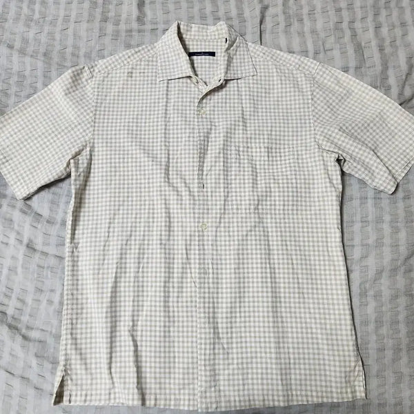 [BUNJANG] Ermenegildo Zegna Short Sleeve Shirt / 에르메네질도 제냐 반팔 셔츠