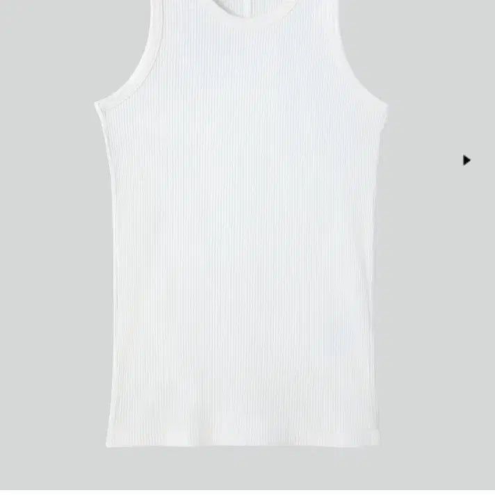 [BUNJANG] RECTO Ribbed Sleeveless Top Off White M / (새상품) 렉토 골지 민소매 (오프 화이트) M