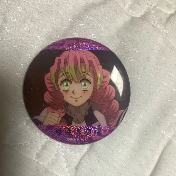 [BUNJANG] Demon Slayer Mitsuri Kanroji Goods Badge Official / 귀멸의 칼날 칸로지 미츠리 굿즈 뱃지 정품