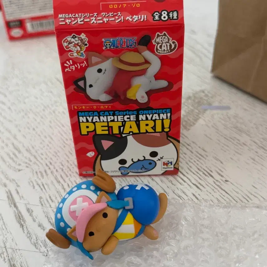 [BUNJANG] One Piece Mega Cat Project Nya-Piece Chopper Figure / 원피스 메가캣 찰싹 냥피스 쵸파