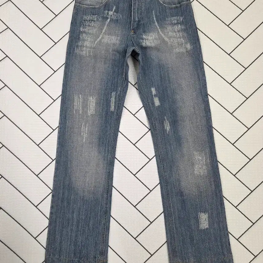 [BUNJANG] Dolce & Gabbana Distressed Wash Jeans / 돌체앤가바나 디스트로이드 데미지 워싱 청바지.    싸이즈 31