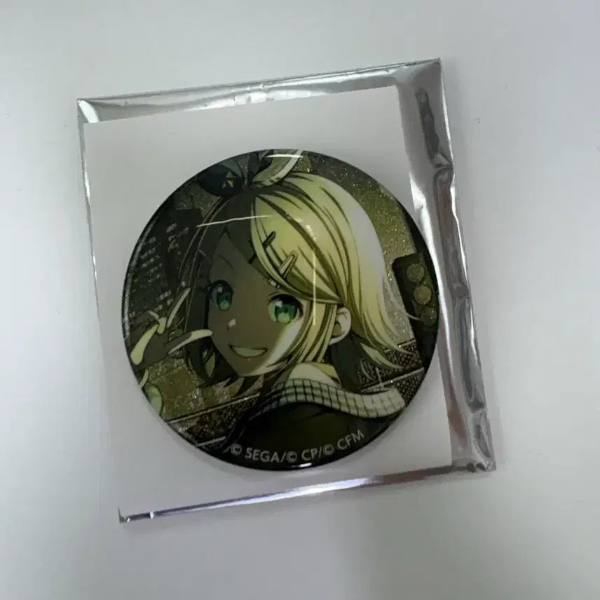 [BUNJANG] Proseca Glitter Can Badge Rin / 프로세카 글리터 캔뱃지 린