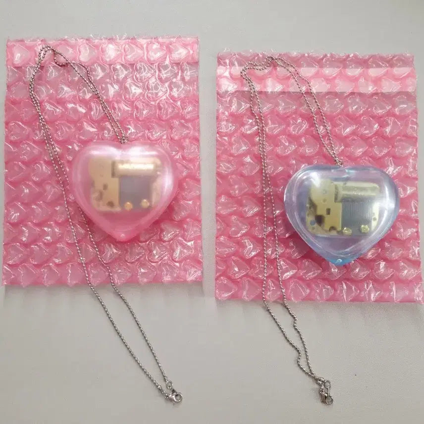 [BUNJANG] Music Box Heart Necklace (Japanese Music Box) / 오르골 목걸이 (하트 오르골)
