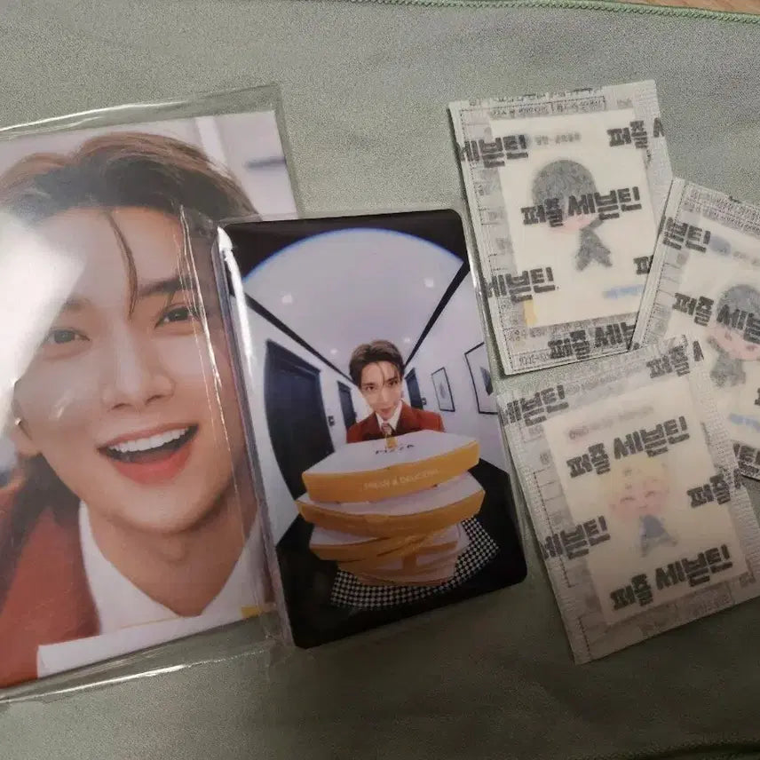 [BUNJANG] SEVENTEEN Joshua Carat Ver. Photocard + Puzzle / 세븐틴 조슈아 캐럿반+사진 (+퍼즐 세븐틴 띠부실 덤)