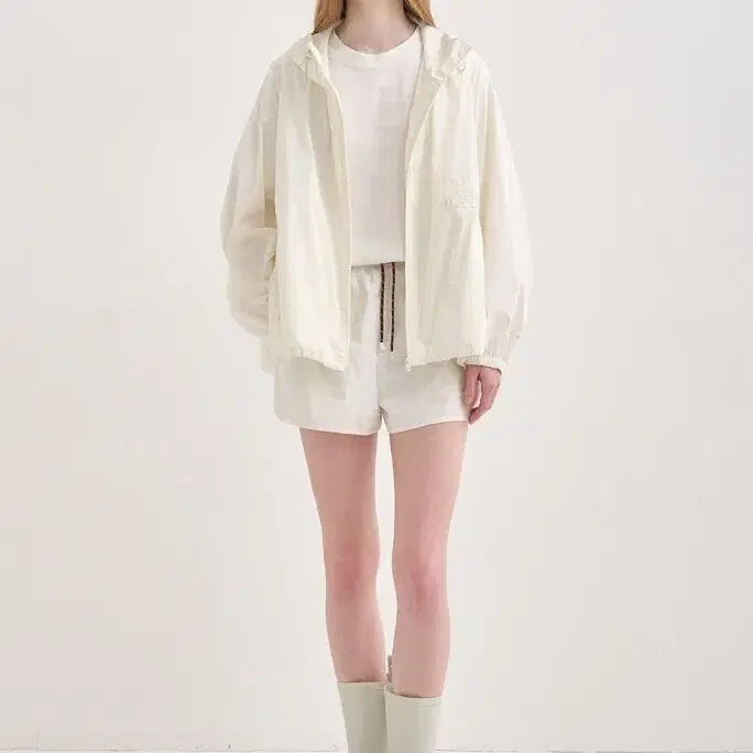 [BUNJANG] SJSJ String Zip-Up Hooded Jumper / 한섬sjsj 스트링 집업 후드점퍼