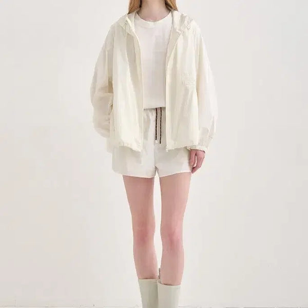 [BUNJANG] SJSJ String Zip-Up Hooded Jumper / 한섬sjsj 스트링 집업 후드점퍼