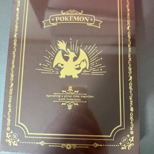 [BUNJANG] Pokemon Store Premium Leather Notebook - Charizard Design / 포켓몬 스토어 프리미엄 가죽 노트