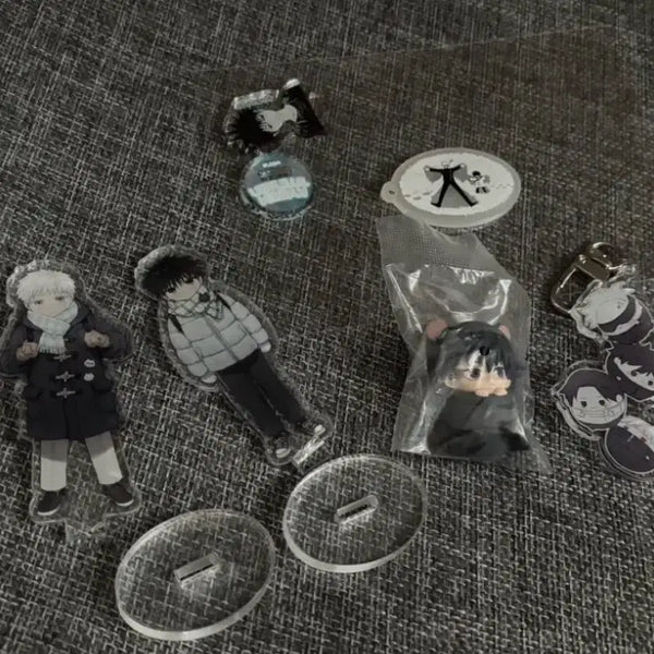 [BUNJANG] Jujutsu Kaisen Gojo Megumi Chibi Acrylic Standee Set / 주술회전 고죠 메구미 굿즈 치비아크릴