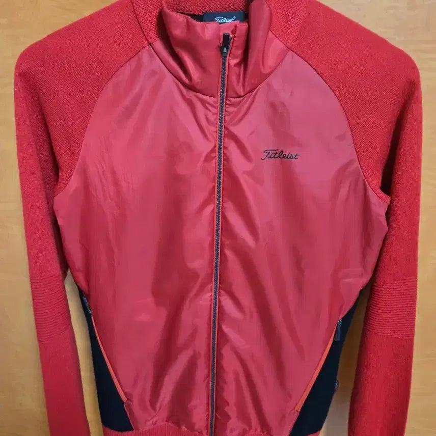 [BUNJANG] Titleist Women's Golfwear Zip-Up Jacket (Red) / 타이틀리스트 여성 골프웨어 집업 레드 팝니다.