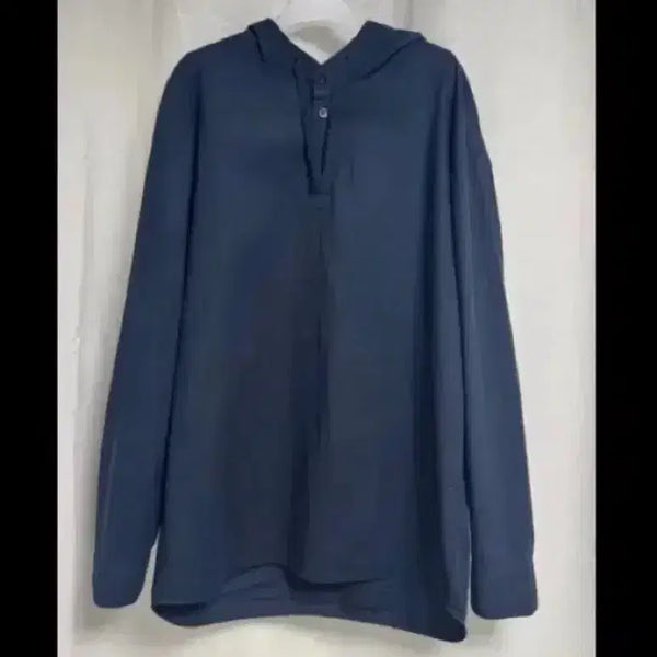 [BUNJANG] COS Hooded Shirt Navy / M) 코스 cos 후드 후디드 셔츠 네이비