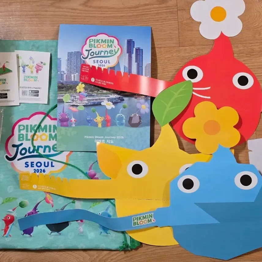 [BUNJANG] Pikmin Bloom Journey Seoul 2026 Bundle Set / 피크민 2026 서울 저니 굿즈 일괄