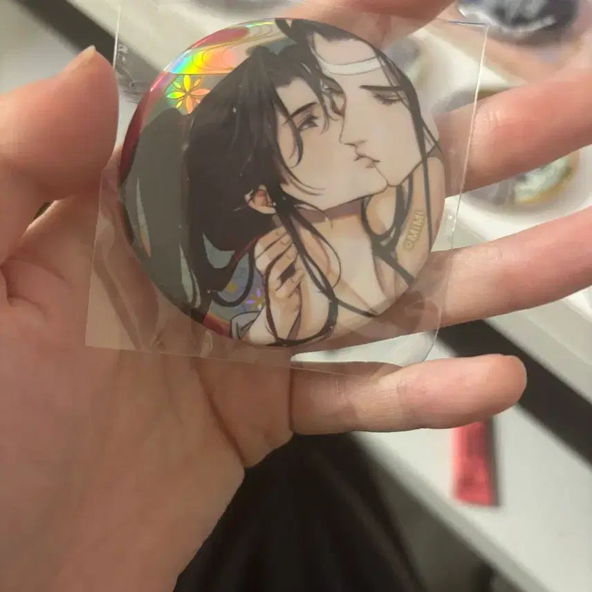 [BUNJANG] The Grandmaster of Demonic Cultivation Can Badge Set (Wangxian, Wangji, Wuxian) / 마도조사 캔뱃지 망선 망무 위무선 남망기