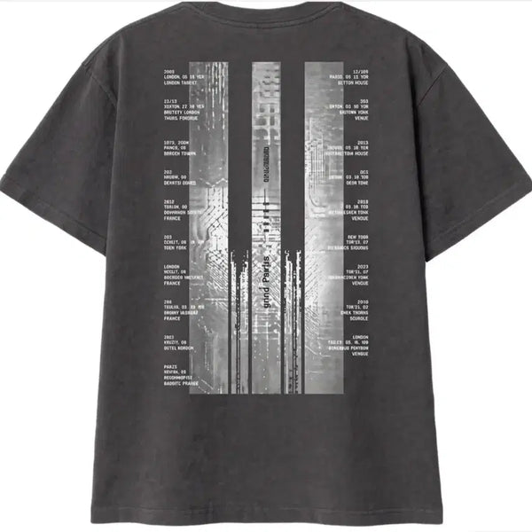 [BUNJANG] BIGBANG World Tour XX: Cosmos T-Shirt Charcoal L / 빅뱅 2026-2027 월드 투어 XX : 코스모스 티셔츠 차콜 L
