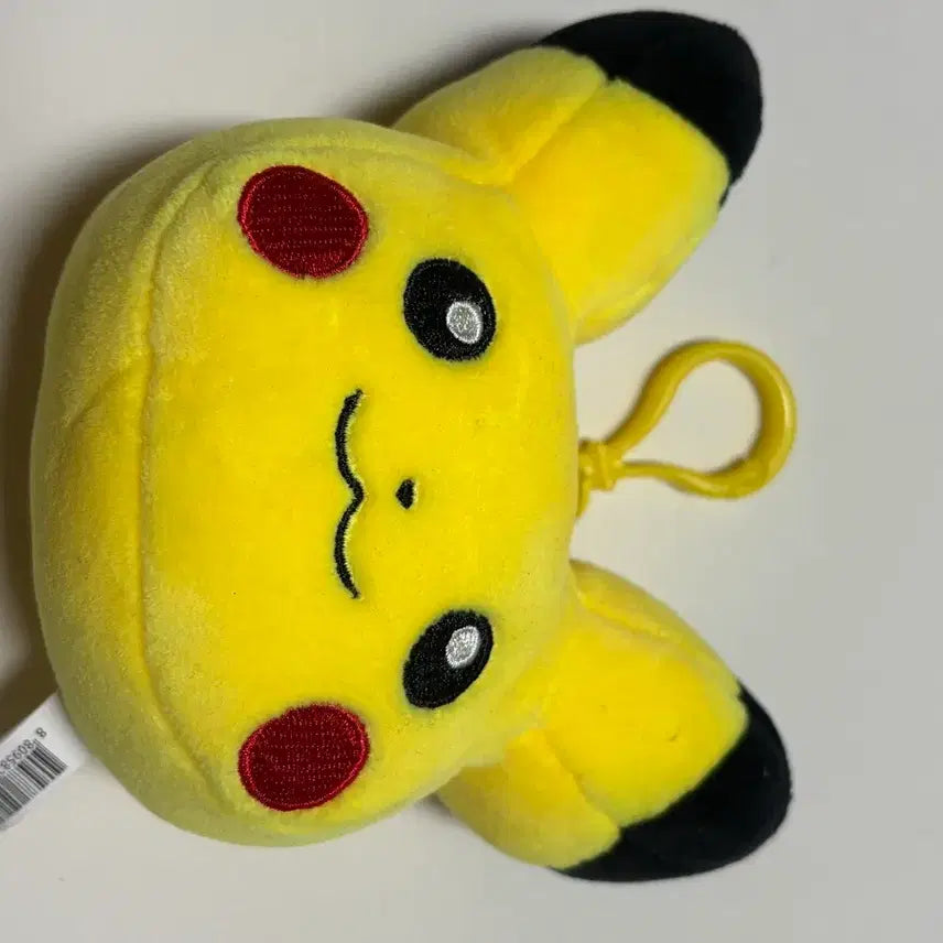 [BUNJANG] Pokemon Pikachu Face Plush Keychain / 포켓몬 피카츄 얼굴 인형 키링