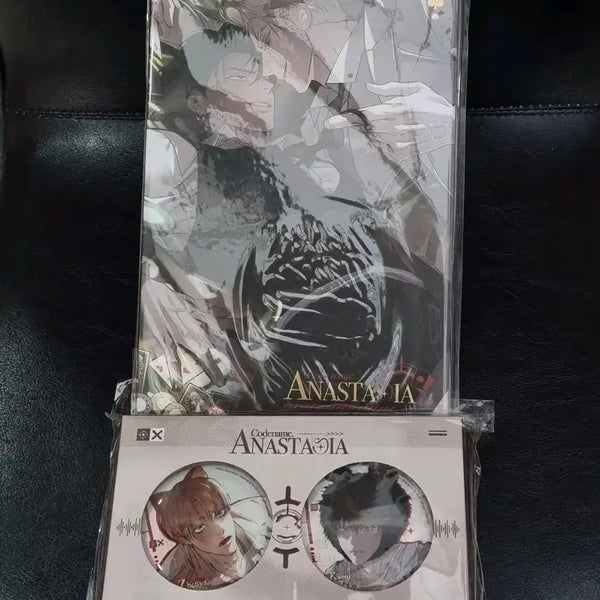 [BUNJANG] Code Name Anastasia Code Ana Beyond China Exclusive Can Badge Photocard Set with Matte Color Card / 코드네임 아나스타샤 코드아나 굿즈비 비욘드 중국 한정 캔뱃지 포토카드 무테색지