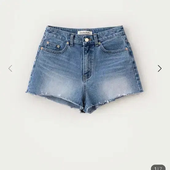 [BUNJANG] Somewhere Butter Pento Denim Shorts Middle Blue / [새상품] Somewhere Butter 펜토 데님 숏팬츠 미들 블루