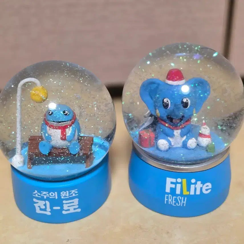 [BUNJANG] Jinro Toad Filight Snow Globe Bundle / 진로 두꺼비 필라이트 스노우볼