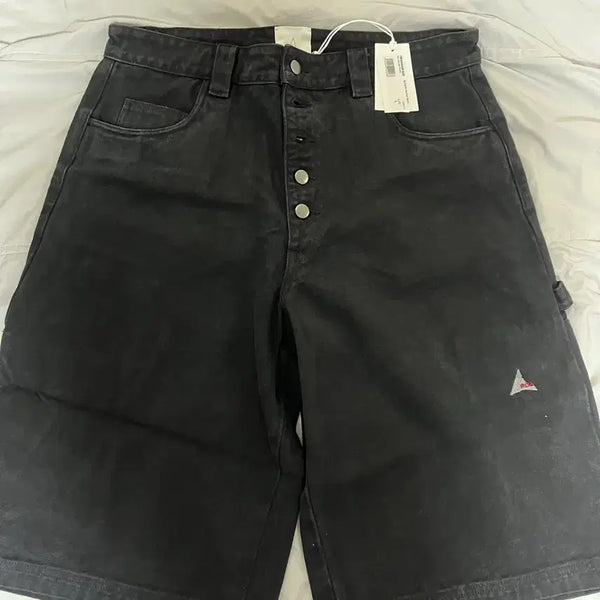 [BUNJANG] ROA Ash Canvas Bermuda Shorts Black / (L) 정가43 로아 애쉬 캔버스 버뮤다 쇼츠 블랙 ROA