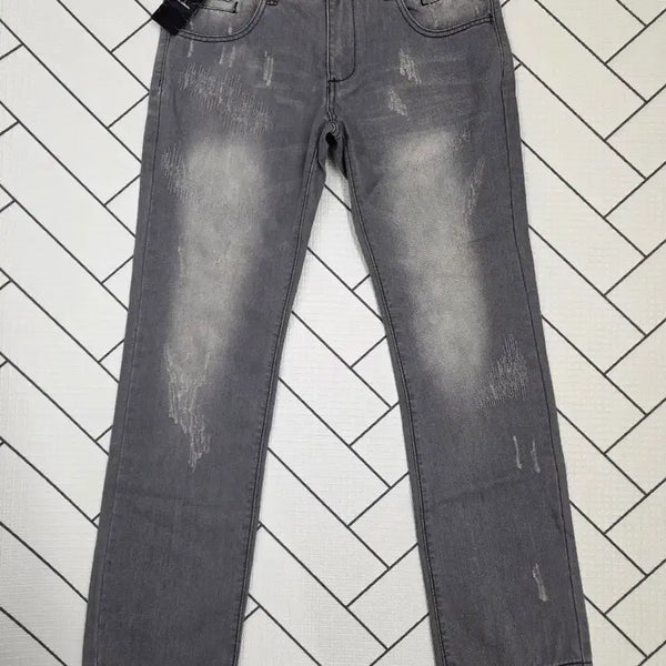 [BUNJANG] Dolce & Gabbana Grey Washed Denim Jeans Size 34-35 / 돌체앤가바나 그레이 데미지 워싱 청바지.    싸이즈 34~35