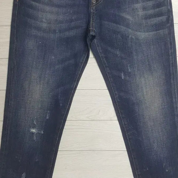 [BUNJANG] Dsquared2 Washed Denim Leather Patch Jeans (30-31") / 디스퀘어드2(스판) 가죽패치 워싱데님 30~31인치(No.126)S급! 이태리판!