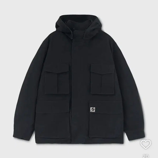[BUNJANG] Heritage Floss Ripstop M65 Jacket Black / 헤리티지 플로스 립스탑 m65 자켓 블랙 M사이즈