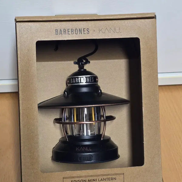 [BUNJANG] Barebones x Kanu Collaboration Lantern Black / 베어본즈 카누 콜라보 랜턴
