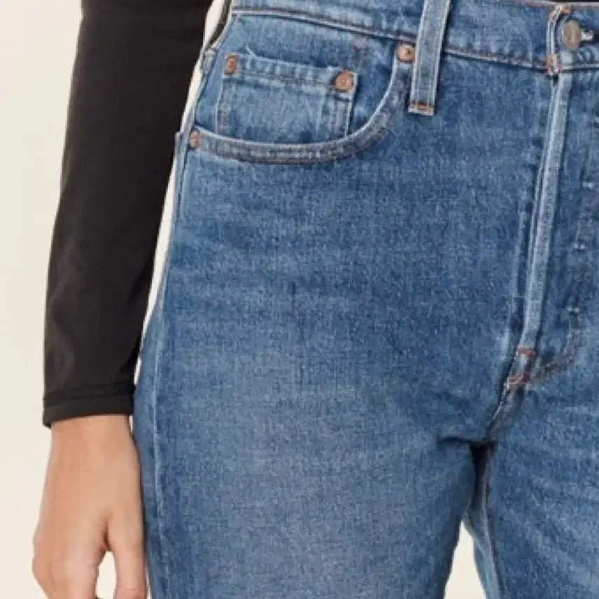 [BUNJANG] Levi's High-Waisted 501 Mom Jeans / [새상품] 리바이스 하이웨스트 맘진