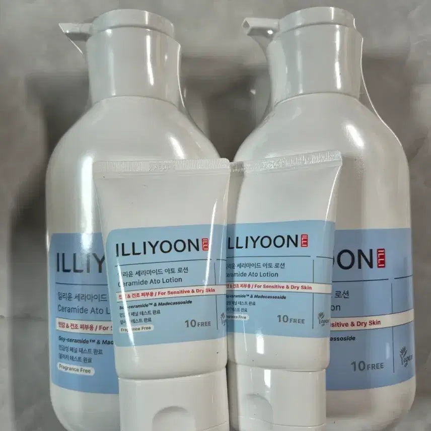 [BUNJANG] Illiyoon Ceramide Ato Lotion 564ml x 2 + 50ml x 2 / 일리윤 세라마이드 아토로션 564ml x 2