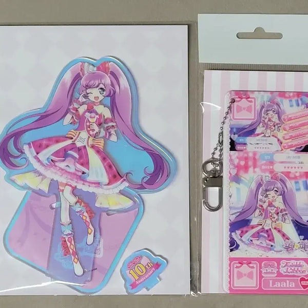 [BUNJANG] Pripara 10th Anniversary V-Square Pop-up Lala Acrylic Stand Ticket Acrylic Keyring / 프리파라 10주년 브이스퀘어 팝업 라라 아크릴 스탠드 티켓 아크릴 키링