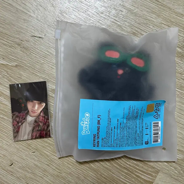 [BUNJANG] BOYNEXTDOOR (Woonhak) Teasan Mint Condition Keychain Doll (Sealed) / 보넥도 쁘넥도 태산 한탯풍 키링 인형 미개봉