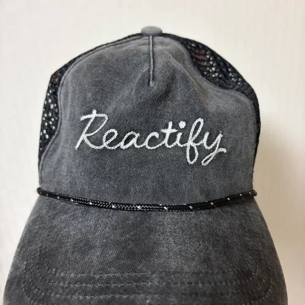 [BUNJANG] Reactify Mesh Ball Cap / 메쉬 볼캡 모자 (리액티파이)
