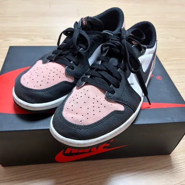 [BUNJANG] Air Jordan 1 Retro High OG Bleached Coral Sneakers (270mm) / 조던1 레트로 og 블리치드코랄 270