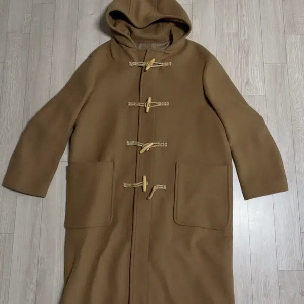 [BUNJANG] Musinsa Standard Duffle Coat Brown L Size / [새상품]무신사 스탠다드 더플코트 [L사이즈]