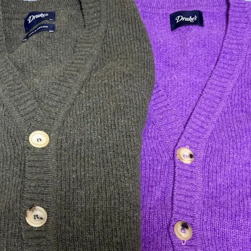 [BUNJANG] Drakes Lambswool Knit Vest Bundle Set / 드레익스 램스울 니트 베스트 40 사이즈 일괄 판매