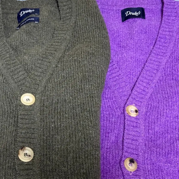 [BUNJANG] Drakes Lambswool Knit Vest Bundle Set / 드레익스 램스울 니트 베스트 40 사이즈 일괄 판매